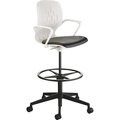 Safco STOOL, SHELL, EXT-HT, WE SAF7014WH